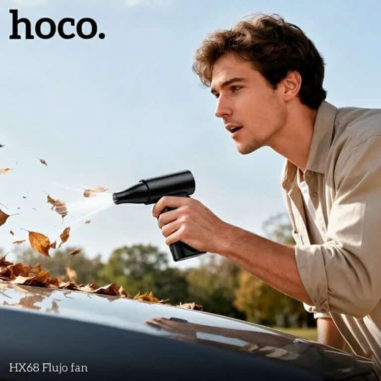 Picture of Hoco HX68 Ultra-High Speed Portable Turbo Fan – 8000mAh Battrey