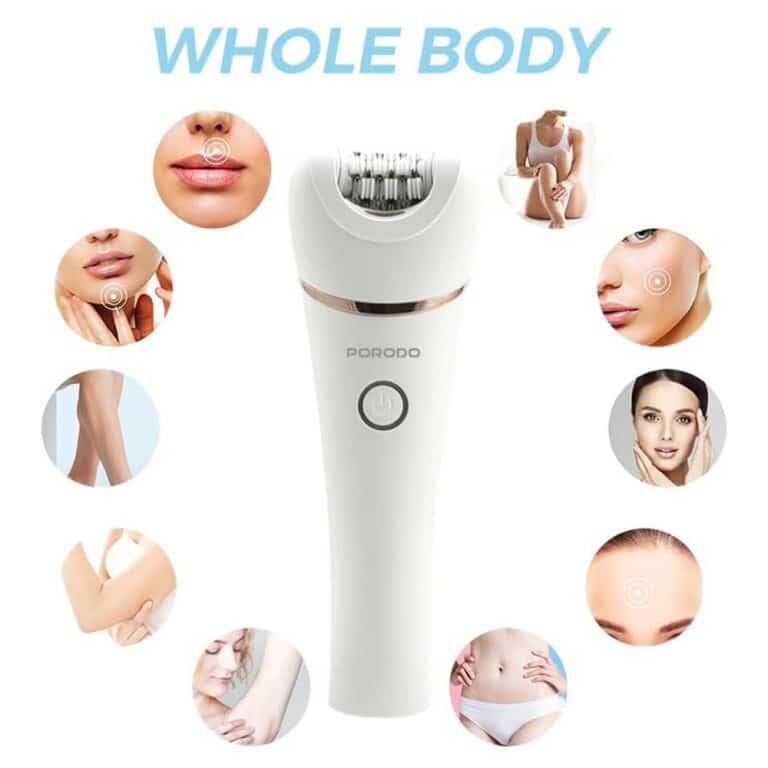Picture of Porodo Lifestyle Face & Body Epilator -  White