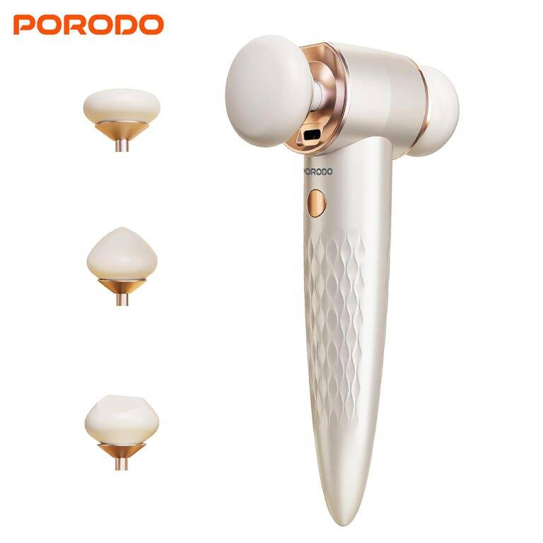 Picture of Porodo Magnetic Dual-Head Electric Beauty Blender - Beige