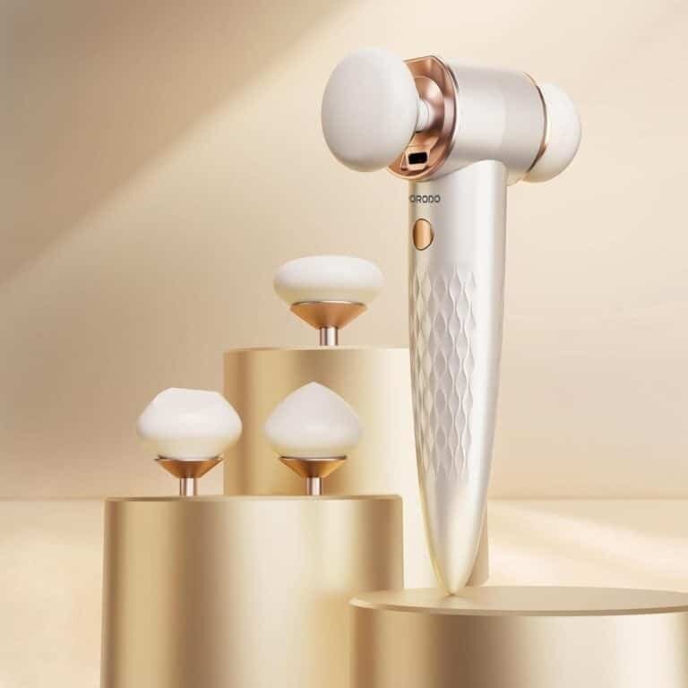 Picture of Porodo Magnetic Dual-Head Electric Beauty Blender - Beige