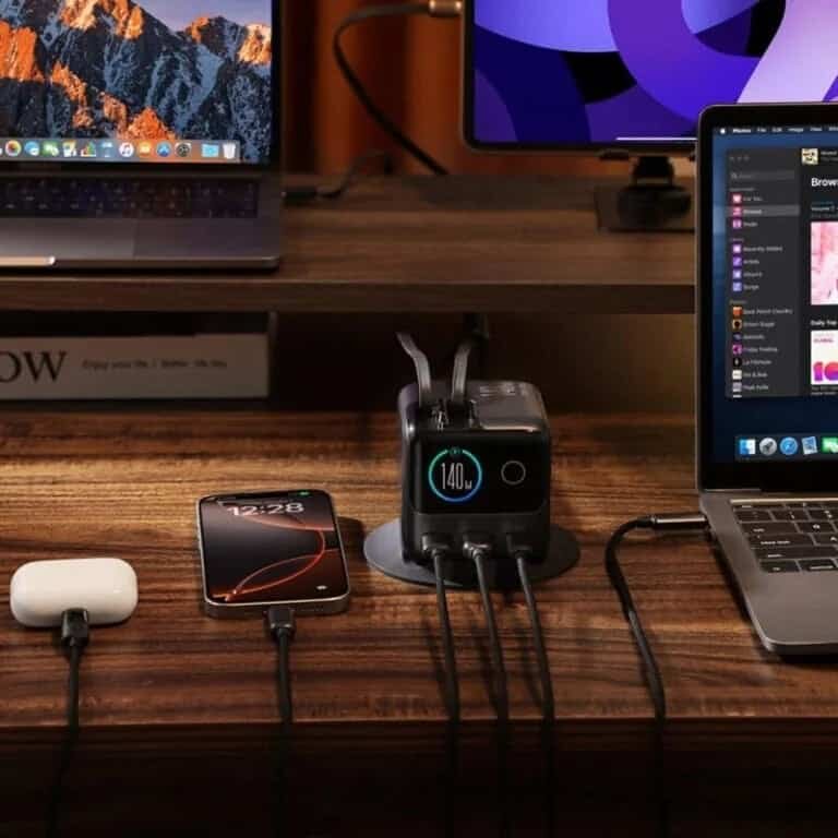 Picture of JOYROOM PODIX 140W 5-Port Desktop GaN Charger