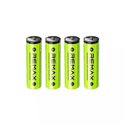 Picture of REMAX AA02 New Energy AA Rechargeable USB Lithium Battery 3071mWh (2pcs/4Pcs)
