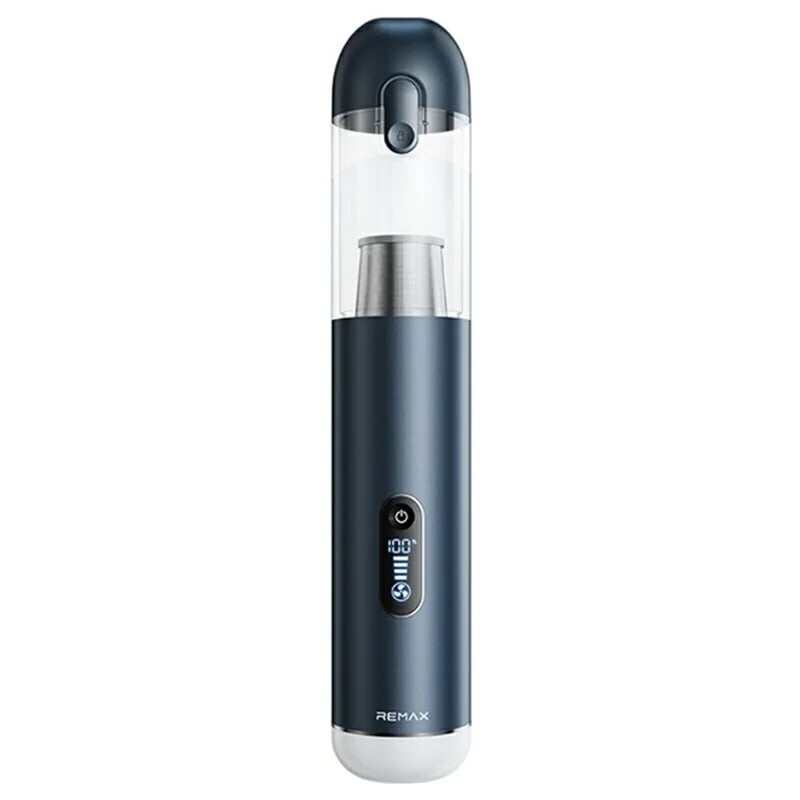 Picture of REMAX XC-5 Multi-Function Brushless Car Vacuum Cleaner Aluminum Alloy 3-Speed Mode Dust Buster – Dark Blue