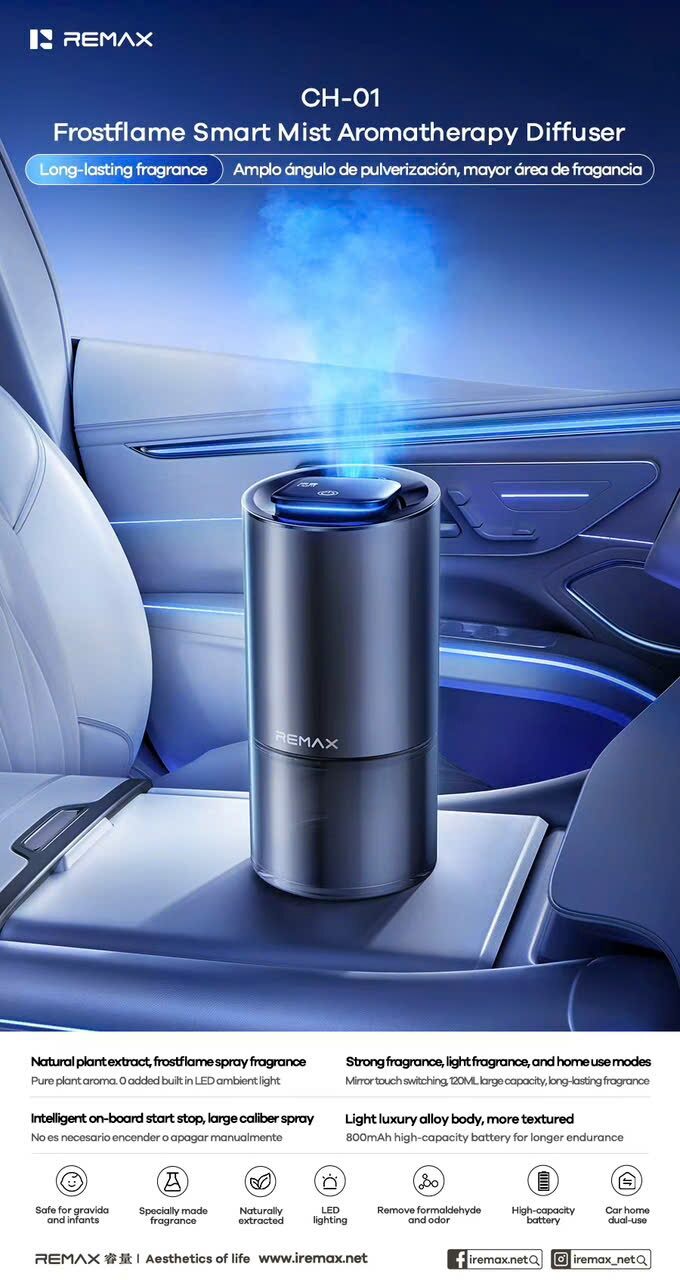 Picture of Remax CH-01 Frostflame Smart Mist Aromatherapy Diffuser