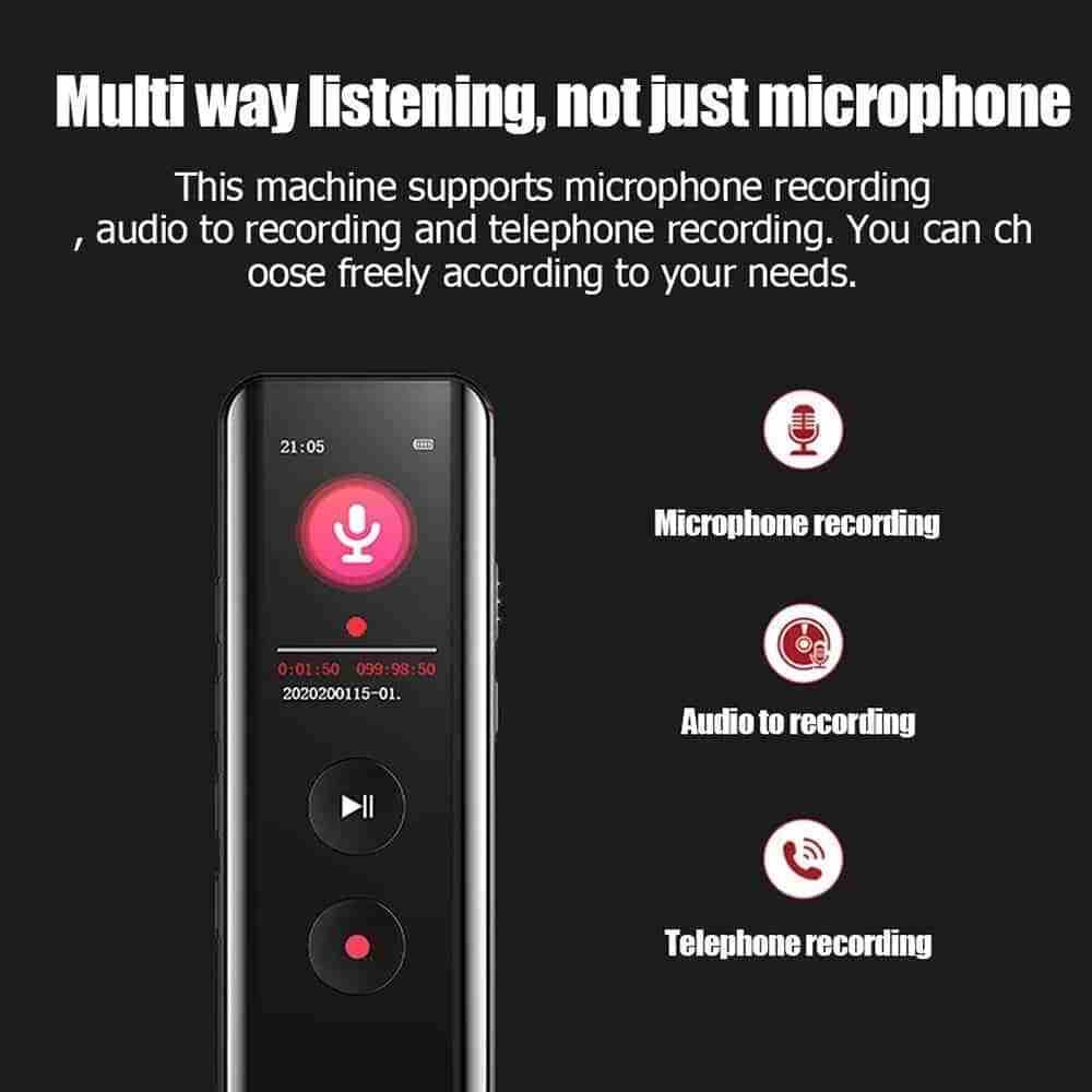 Picture of Remax RP3 Multimedia Ditigal Voice Recorder 64GB Clear Sound Noise Reduction