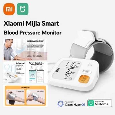 Picture of Xiaomi Mijia Smart Digital Blood Pressure Monitor BPX1 Large Screen With Backlight Support Mijia App
