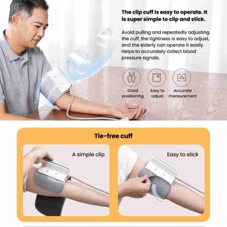 Picture of Xiaomi Mijia Smart Digital Blood Pressure Monitor BPX1 Large Screen With Backlight Support Mijia App