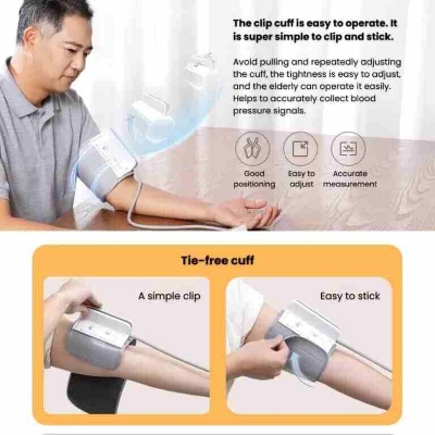 Picture of Xiaomi Mijia Smart Digital Blood Pressure Monitor BPX1 Large Screen With Backlight Support Mijia App