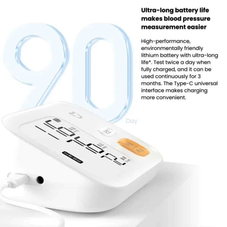 Picture of Xiaomi Mijia Smart Digital Blood Pressure Monitor BPX1 Large Screen With Backlight Support Mijia App
