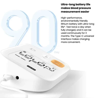 Picture of Xiaomi Mijia Smart Digital Blood Pressure Monitor BPX1 Large Screen With Backlight Support Mijia App