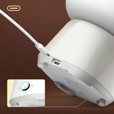 Picture of LDNIO Y4 Smart Desktop Night Light Sensor LED Night Lamp 3600mAh RGB Night Lights For Baby Children