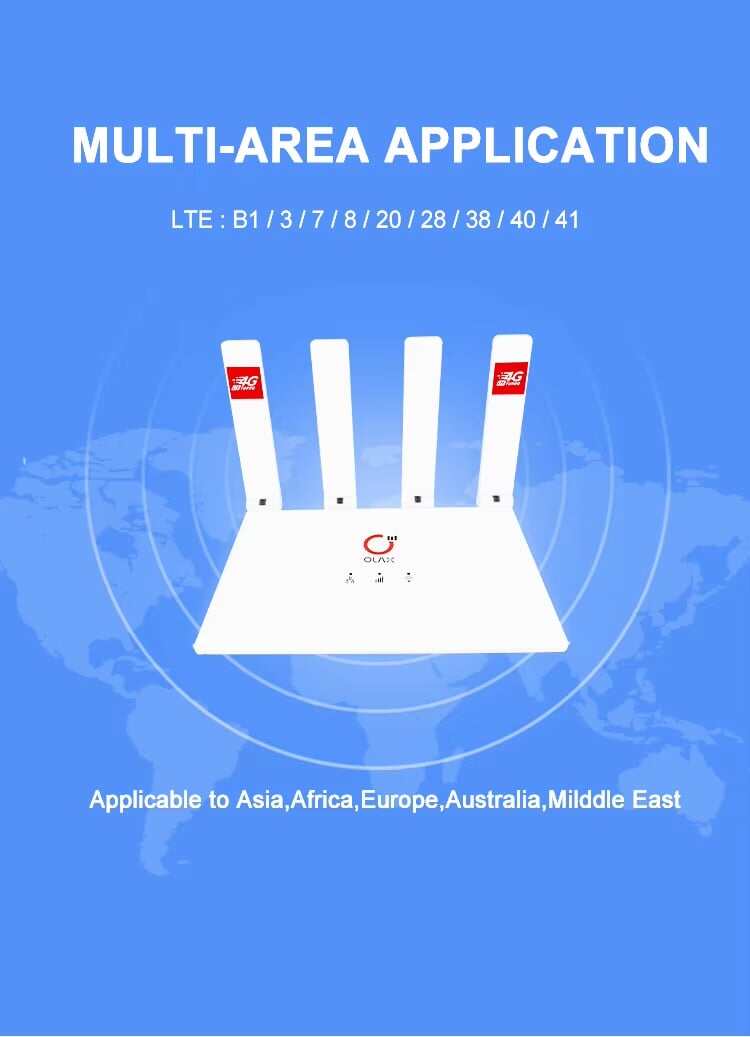 Picture of OLAX MC50 Hot Selling Wifi 4G Router Universal 4G Lte Wifi Wireless Router 4G Cpe Router With Sim Card Slot
