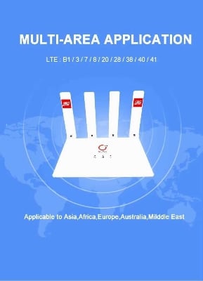 Picture of OLAX MC50 Hot Selling Wifi 4G Router Universal 4G Lte Wifi Wireless Router 4G Cpe Router With Sim Card Slot