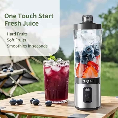 Picture of ZHENMI ZMGZ-J17 Portable Juicer with 500ml Large Capacity For Home Use