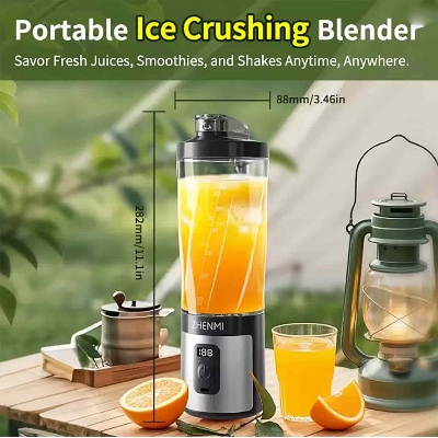 Picture of ZHENMI ZMGZ-J17 Portable Juicer with 500ml Large Capacity For Home Use