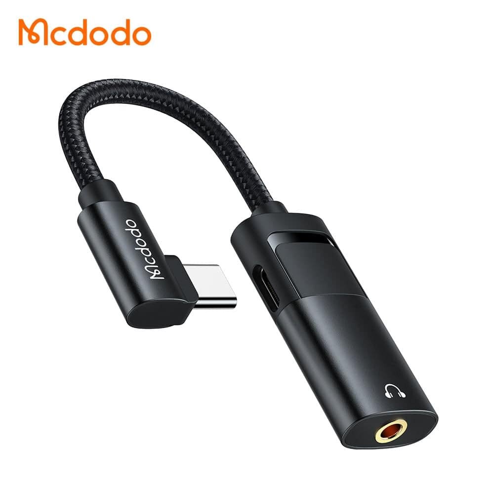 Picture of Mcdodo CA-188 60W USB-C to USB-C With DC 3.5MM Audio Adapter (Calling Supported)