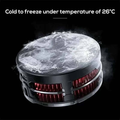 Picture of MEMO CX08-AI 20W/27W RGB Mobile Phone Cooler Semiconductor Cooling Fan Radiator for IOS Android Frozen Magnetic Back-clip Heat Sink