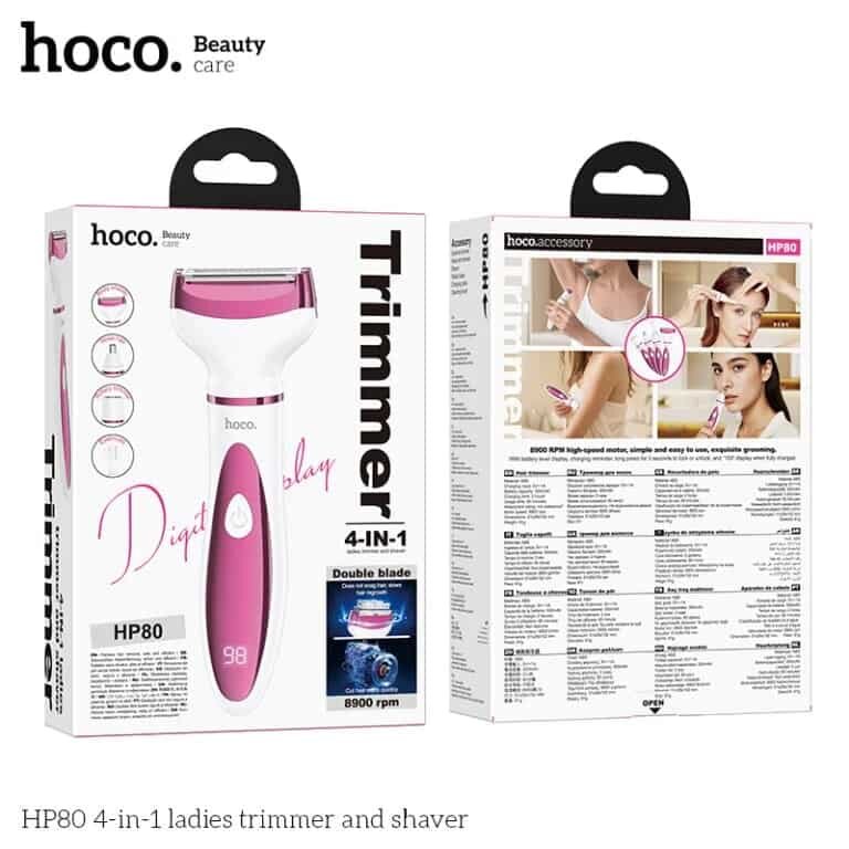 Picture of Hoco HP80 4-in-1 Women’s Hair Trimmer And Shaver
