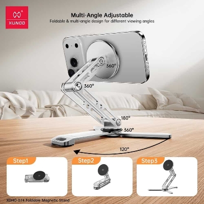 Picture of XUNDD XDHO-074 Foldable Magnetic Phone Stand
