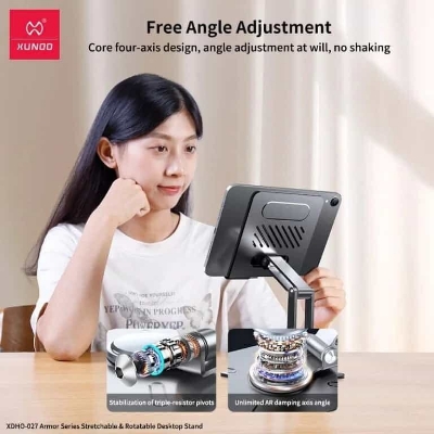Picture of Xundd XDHO-027 Armor Series Foldable Desktop Stand for Smartphone and Tablet