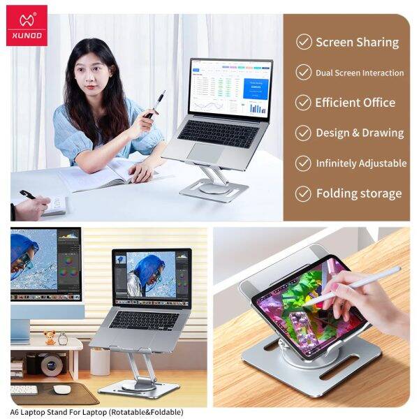 Picture of Xundd A6 Laptop Stand Rotatable and Foldable