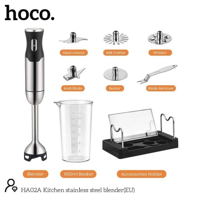 Picture of HOCO HA02A Kitchen Stainless Steel Handheld Blender