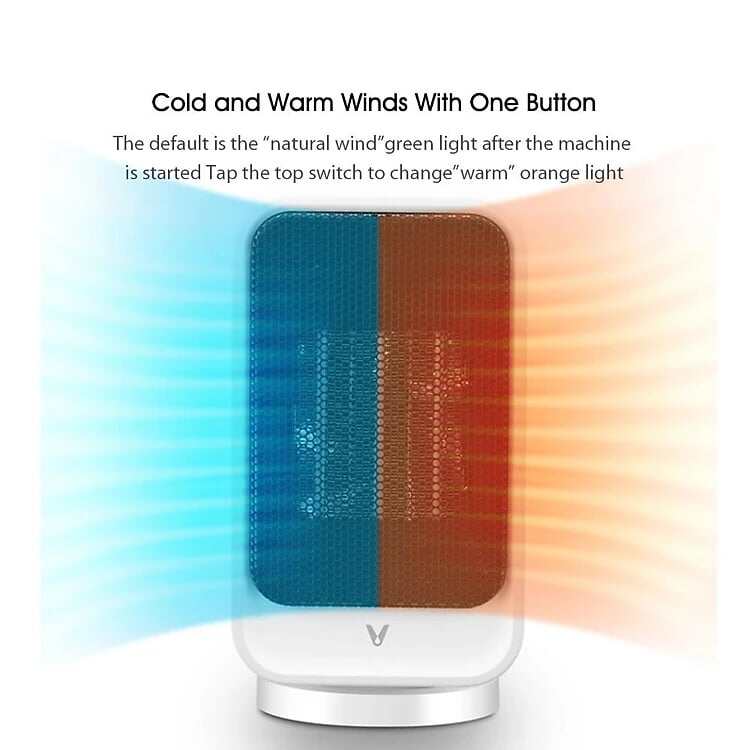 Picture of Xiaomi VIOMI VXNF02 Mini Electric Room Heater 800W Desktop 60° Wide Angle Heater