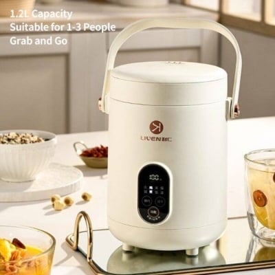 Picture of LIVEN (DDG-D1216) Stainless Steel Slow Cooker  1.2L