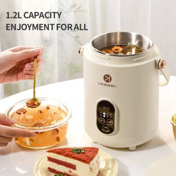 Picture of LIVEN (DDG-D1216) Stainless Steel Slow Cooker  1.2L