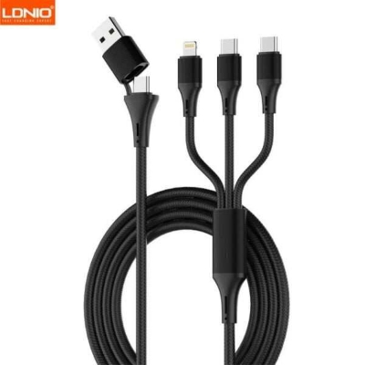 Picture of Ldnio LC97UC Two-for-Three 100W Fast Charging Cable