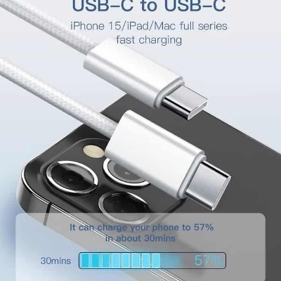 Picture of Ldnio LC901c/LC902c 65W USB-C to USB-C Fast Charging Data Cable