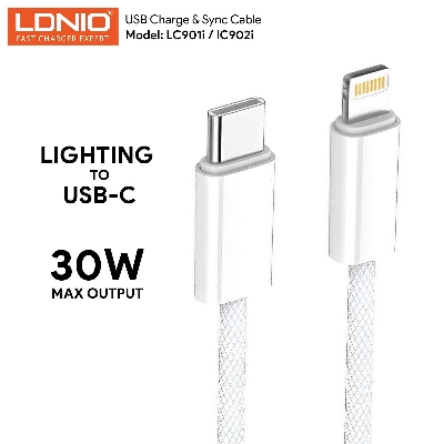 Picture of Ldnio LC901i /LC902i 30W USB-C to Lightning Fast Charging Data Cable