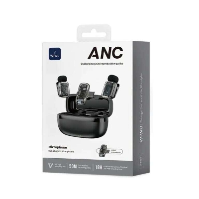 Picture of WiWU Wi-WM008 ANC Duo Wireless Microphone USB-C