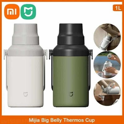 Picture of Xiaomi Mijia Big Belly Thermos Flask 1L Thermal Vacuum Stainless Steel (316L) MJDDB01PL
