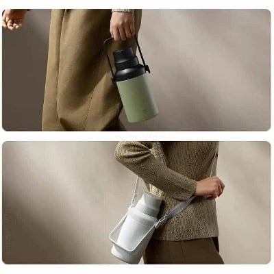 Picture of Xiaomi Mijia Big Belly Thermos Flask 1L Thermal Vacuum Stainless Steel (316L) MJDDB01PL