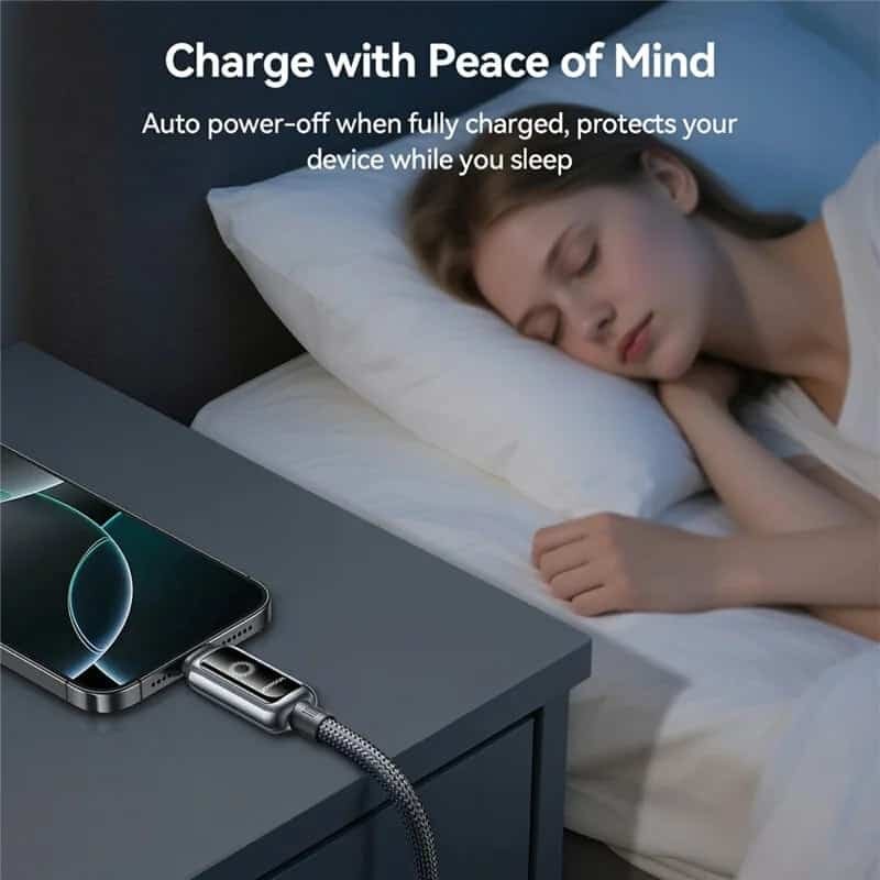 Picture of Joyroom S-A55 Auto Power Off Fast Charging 100W Type-C to Type-C Data Cable - 1.2m