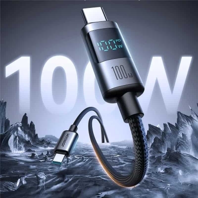 Picture of Joyroom S-A16 Pro 100W Digital Display Fast Charging Type-C To Type-C Data Cable - 1.2m