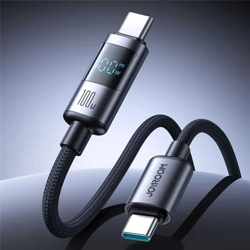 Picture of Joyroom S-A16 Pro 100W Digital Display Fast Charging Type-C To Type-C Data Cable - 1.2m