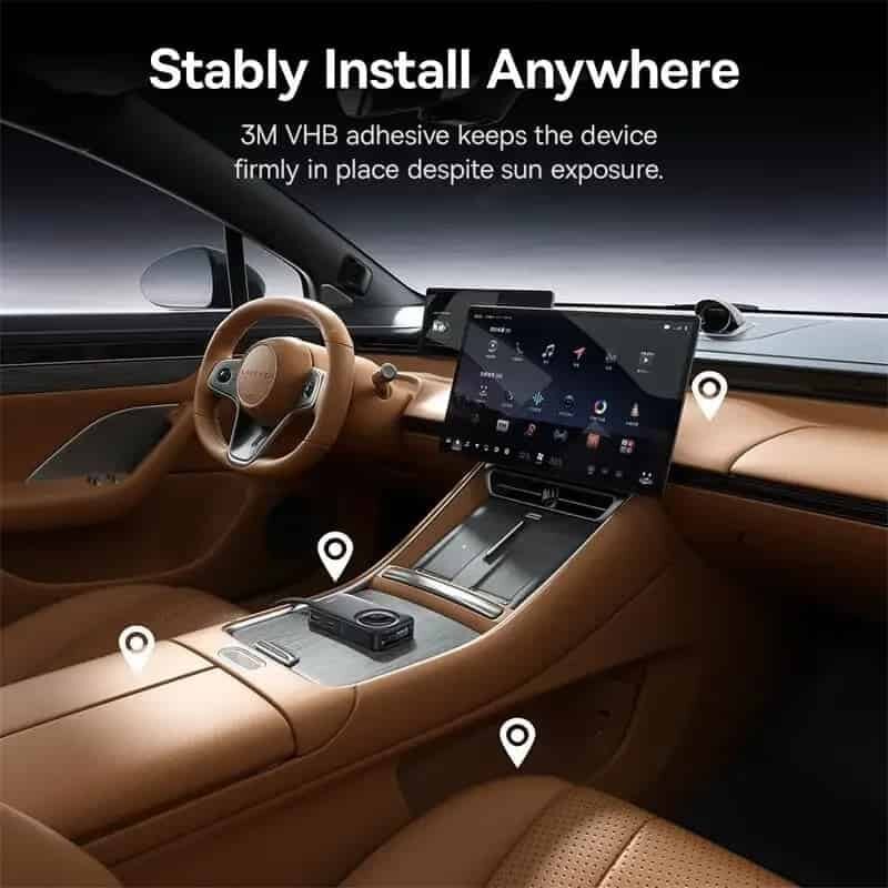 Picture of Baseus PrimeTrip VW1 105W Car Charger with 60W Retractable Cable 6 Port Fast Charging for Laptop, Phone, Camping