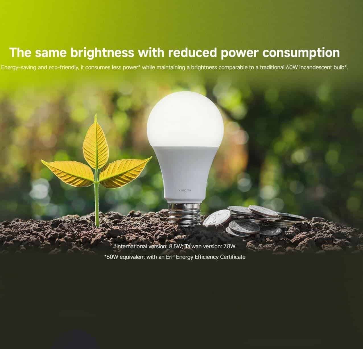 Picture of Xiaomi Smart LED Bulb (White And Color) With App Control