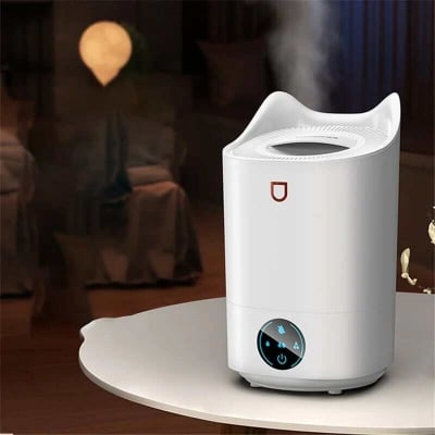 Picture of K6 USB Rechargeable 4L Air Humidifier Desktop Aromatherapy Diffuser Touch Control Mist Humidifier - White