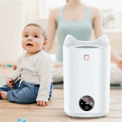 Picture of K6 USB Rechargeable 4L Air Humidifier Desktop Aromatherapy Diffuser Touch Control Mist Humidifier - White