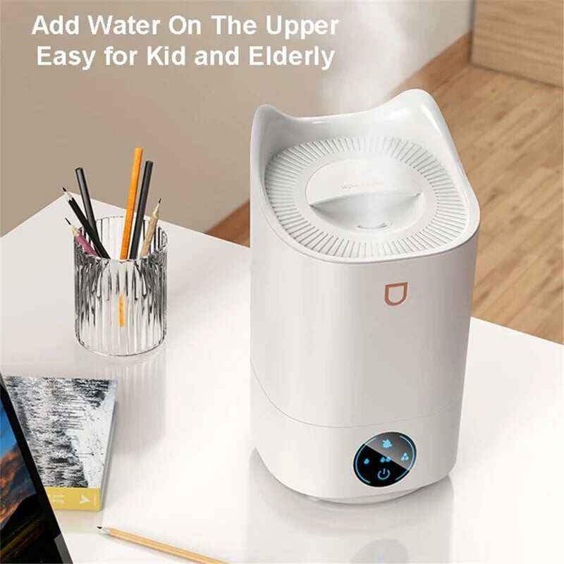 Picture of K6 USB Rechargeable 4L Air Humidifier Desktop Aromatherapy Diffuser Touch Control Mist Humidifier - White