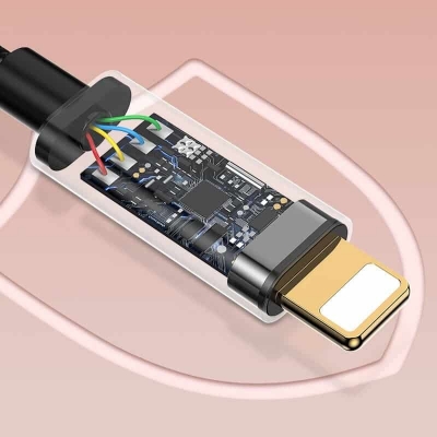 Picture of Ldnio LS-T90i Lightning To 3.5mm Female Adapter Hi-Fi Audio Calls Supported