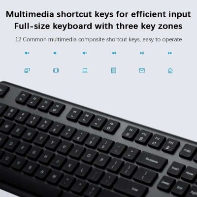 Picture of Xiaomi Mijia Wireless Keyboard Mouse Set 3 (WXJS03YM)