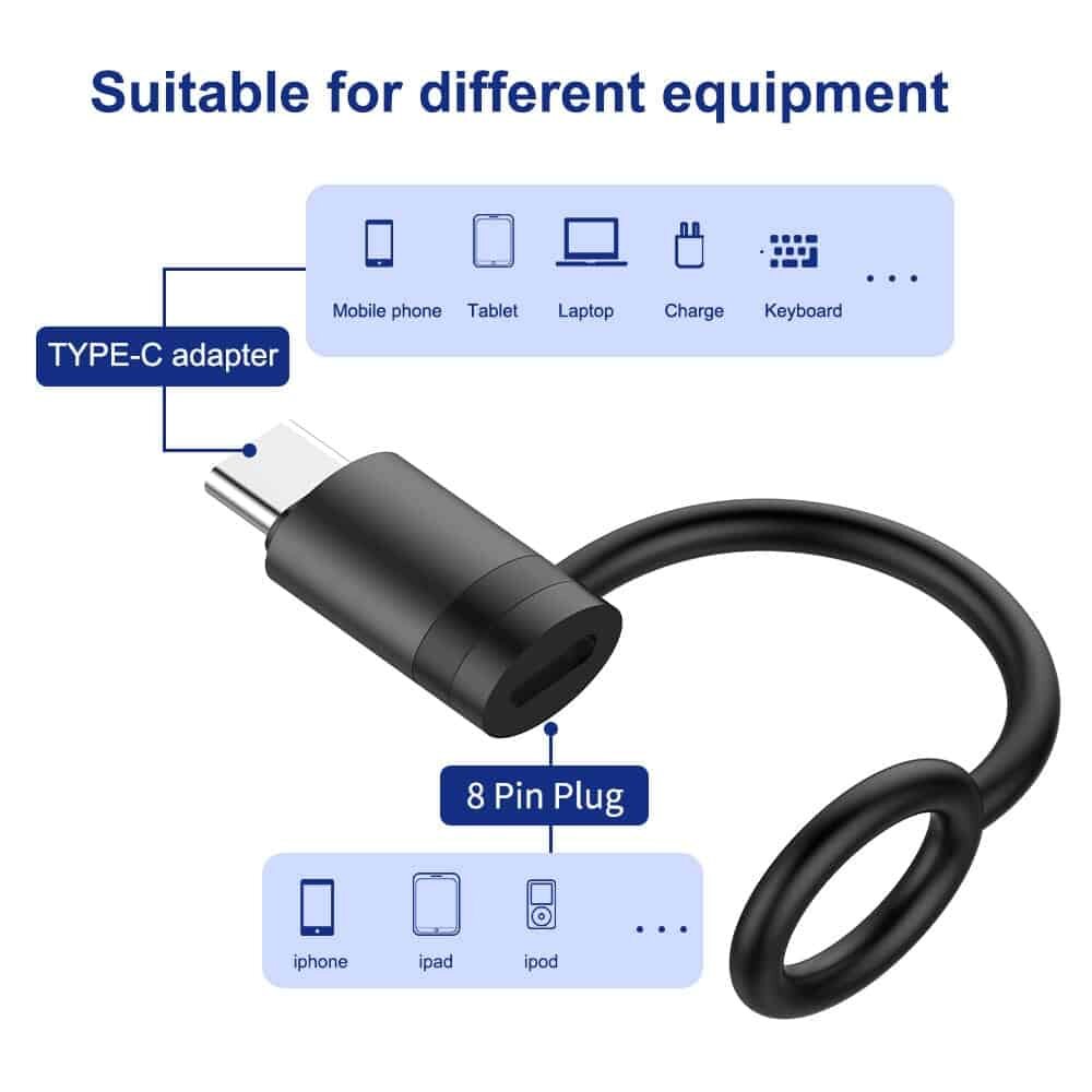 Picture of Ldnio LC260 PD65W USB-C Male To Lightning Female PD Fast Charging Adapter