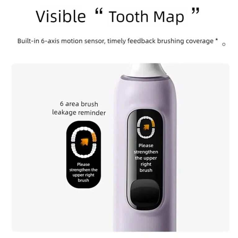 Picture of XIAOMI MIJIA Sonic Vibration Electric Toothbrush Pro,Smart 4 Modes, Long Battery Life, IPX8 Waterproof,LED Screen & Travel Lock