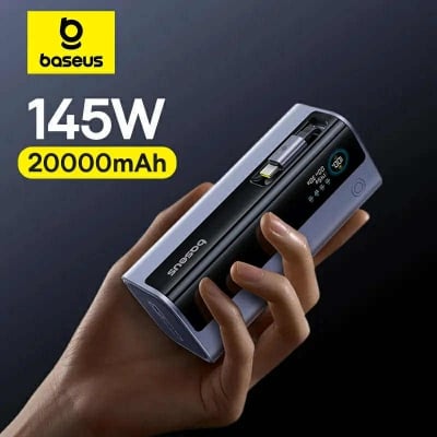 Picture of Baseus GR11 EnerGeek 145W 20000mAh Power Bank with Retractable Cable