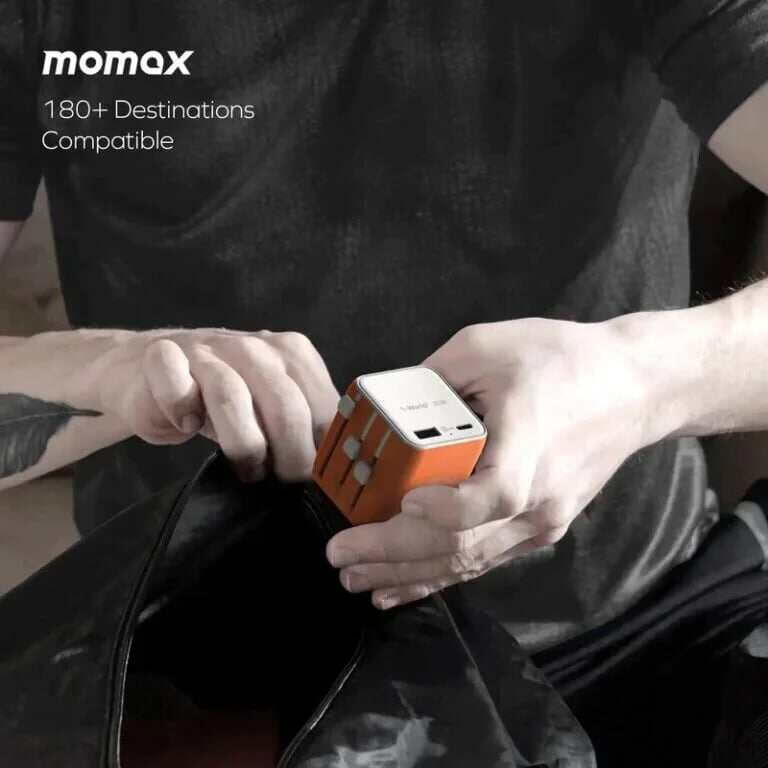 Picture of Momax UA29 1-World² 20W Universal 2-Port USB Travel Adapter