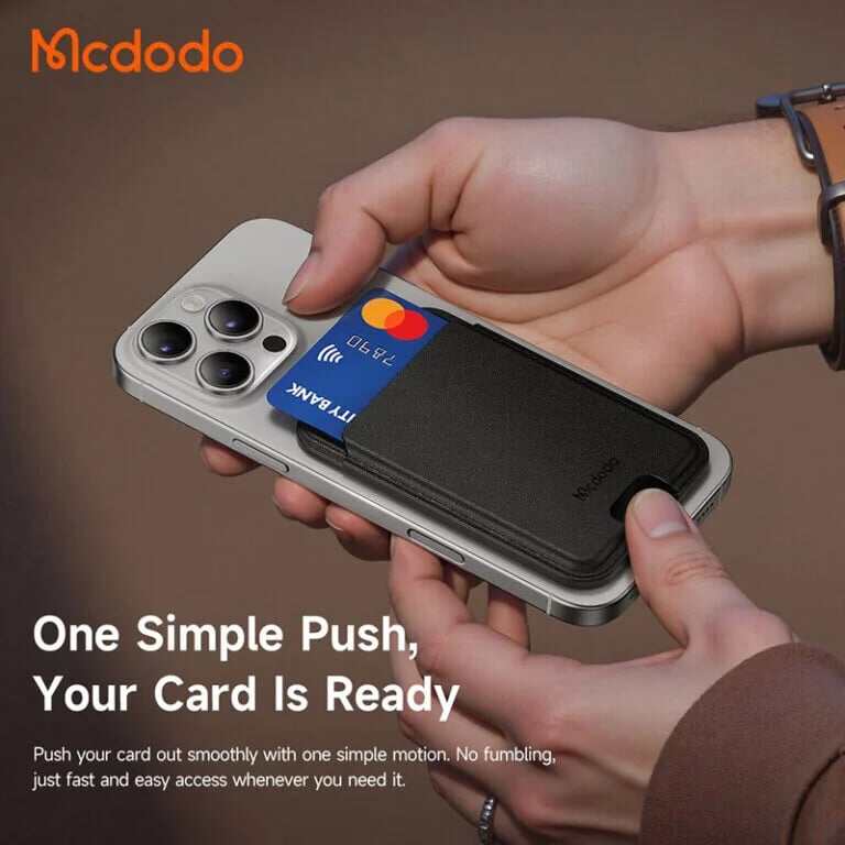 Picture of Mcdodo WH-792 Napa Leather Magnetic Card Holder